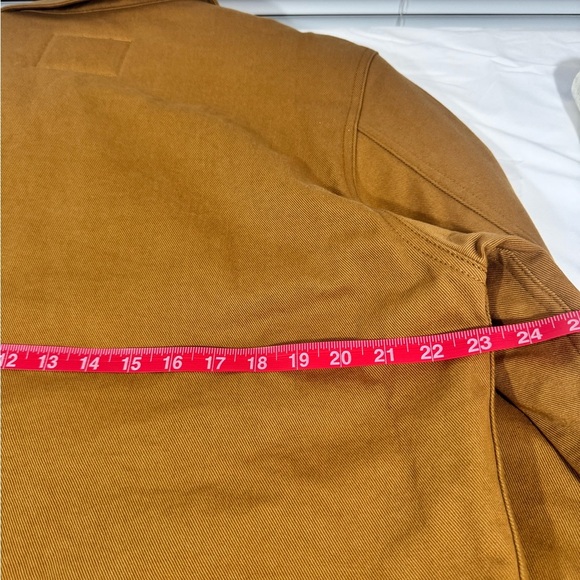 Sandro Workwear Jacket XXL Camel NWT - Designer Chore Jacket, Mens Casual - Picture 4 of 6